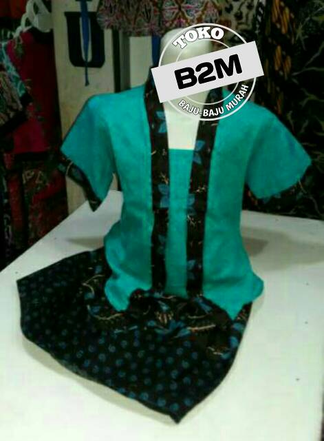 Kebaya Anak Setelan Batik Kutu Baru Usia 1,2,3,4,5,6,7,8 Tahun Grosir Batik Murah