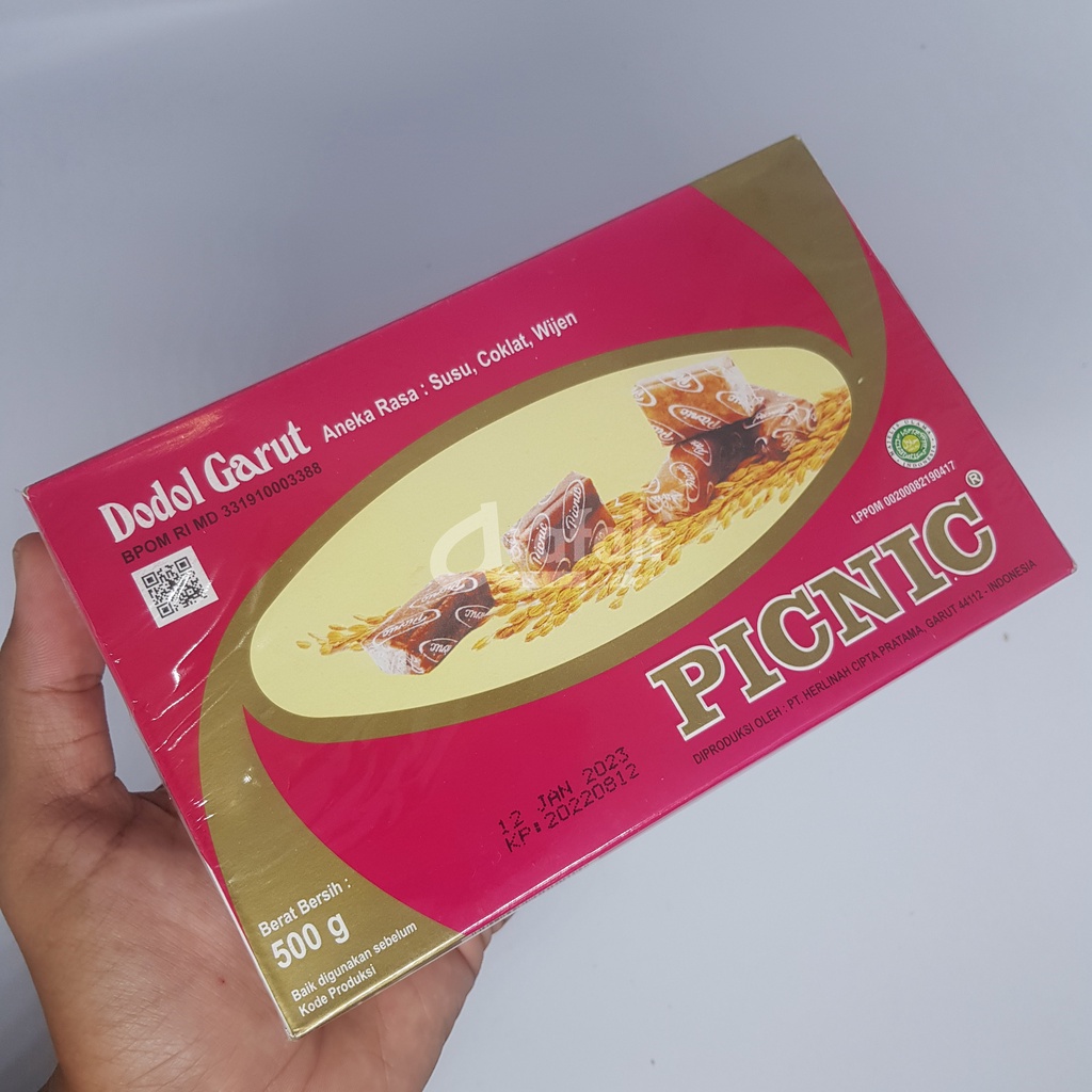 Dodol Garut Picnic Classic Original 500gr Oleh-oleh khas Garut