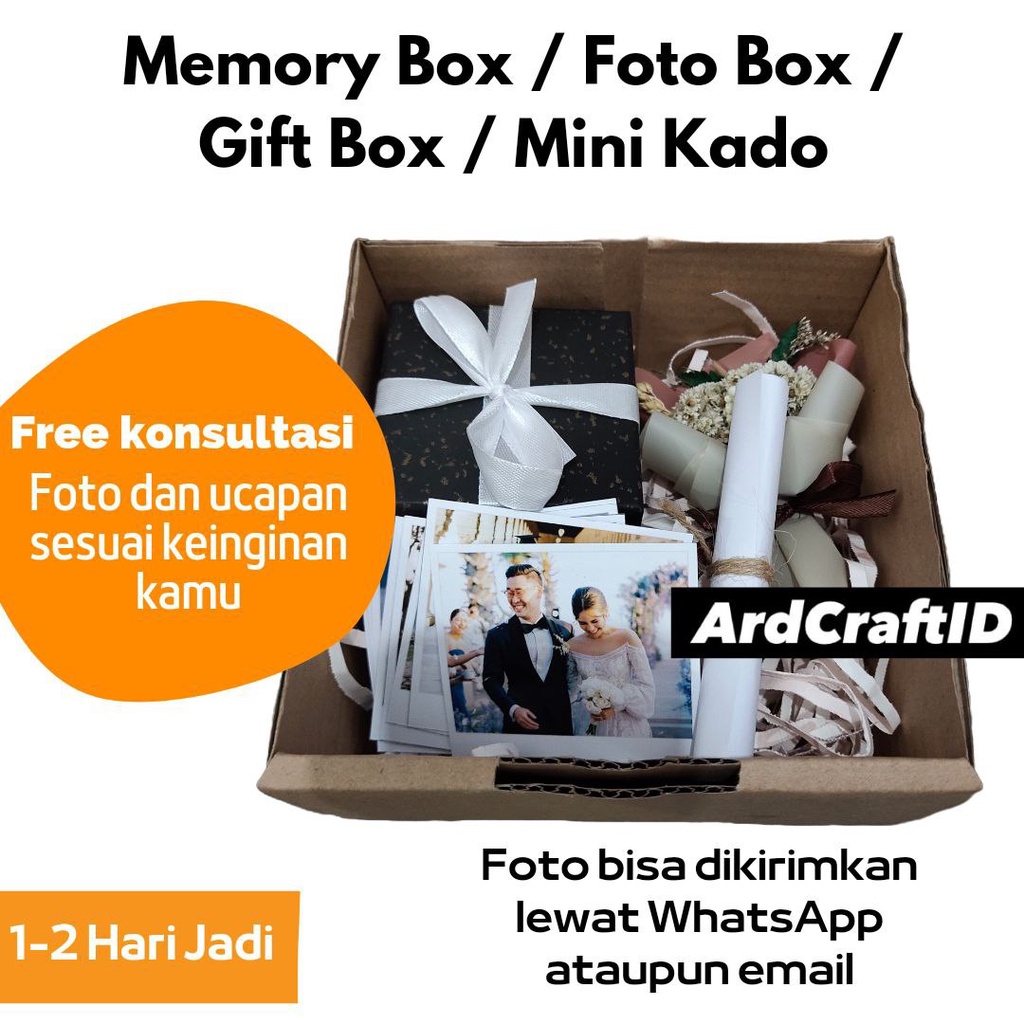 Memory Box / Foto Box / Gift Box / Mini Kado