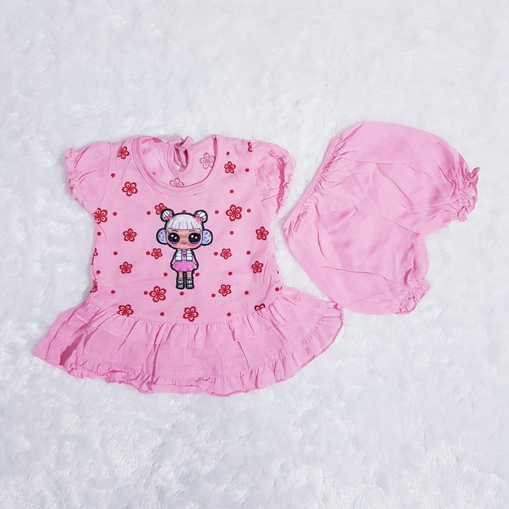 COD Bayar Ditempat Baju Baby Dress Lucu / Baju Anak / Setelan Anak / Baby Alicia