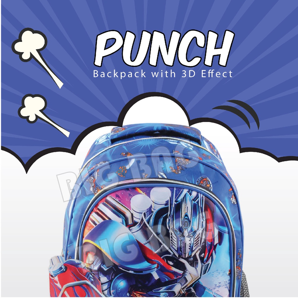 Tas Anak Laki Laki Karakter BACKPACK + LUNCHBOX / BOTOL - Tas Sekolah Anak BEST SELLER