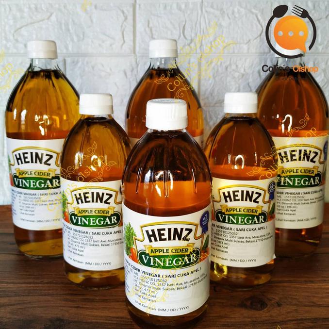 

Big Sale HEINZ APPLE CIDER VINEGAR 16 OZ / HEINZ CUKA APEL 473 ML BEST SELLER Promo Awal tahun