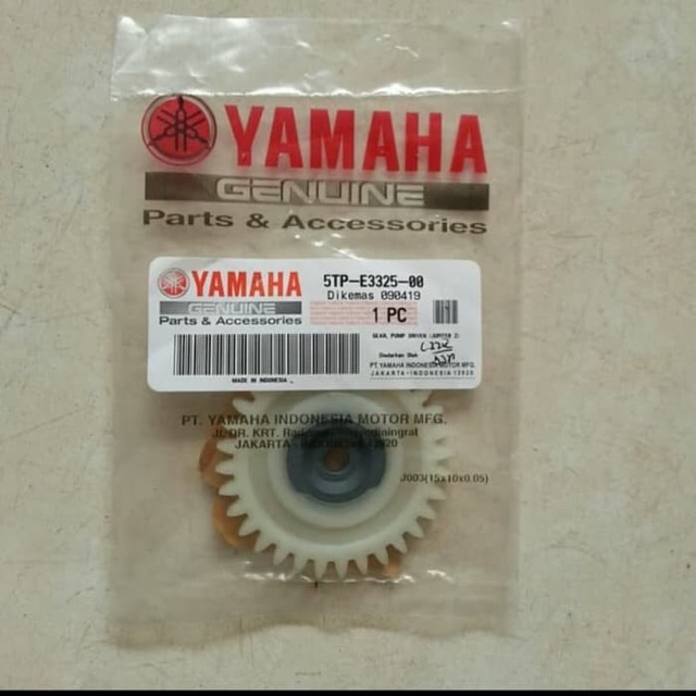 GEAR GIR GIGI POMPA OLI JUPITER Z ASLI ORI YAMAHA 5TP E3325 00