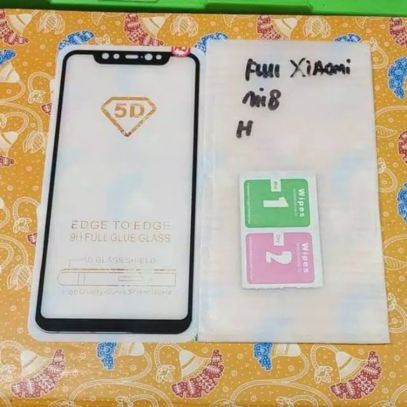 Tempered Glas Full xiaomi Mi 8