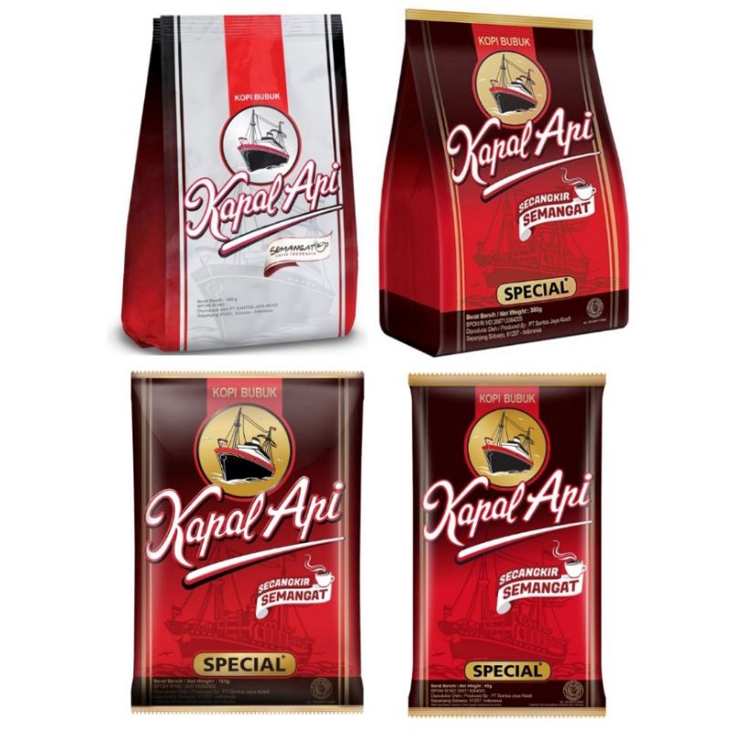 

Kapal Api Kopi Hitam Special bubuk loss bag reffil