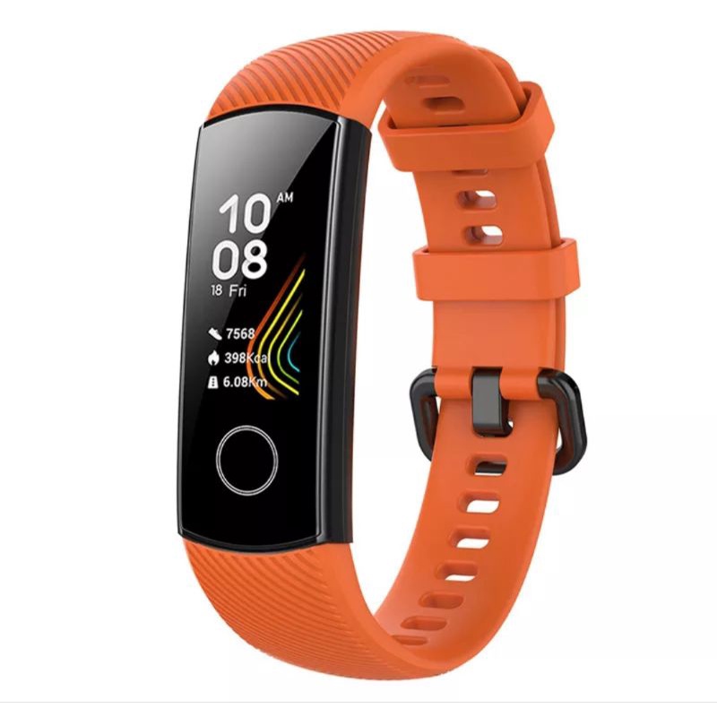 STRAP SILICONE TALI HUAWEI HONOR BAND 5 4 SILIKON SILICON RUBBER WRISTBAND TALI JAM SMART WATCH HUAWEI BAND 5 4  STRAP HUAWEI HONOR BAND 5 4 PENGGANTI STRAP SILIKON HUAWEI HONOR BAND 4 5 TALI JAM SMARTWATCH HUAWEI HONOR BAND 5 4 TALI JAM HUAWEI BAND 4 5