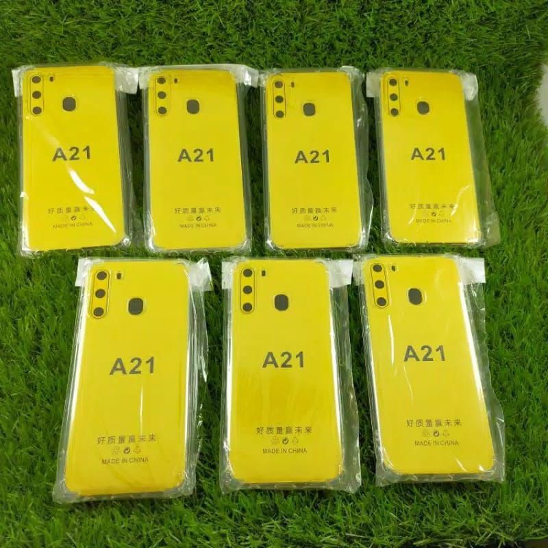 Anti Crack Samsung A21 Silikon Bening Case Samsung A21