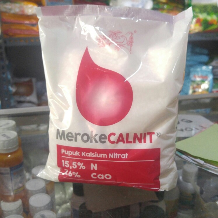 Pupuk Calnit Meroke 1 kg Kalsium Nitrat Hidroponik