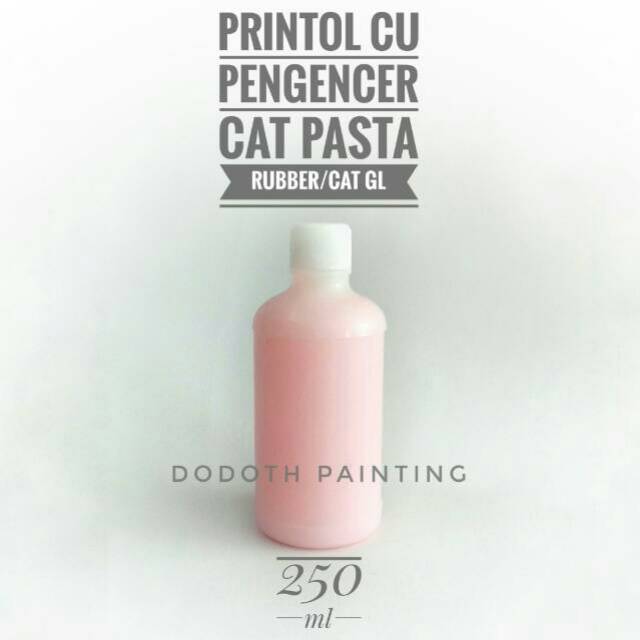 

PRINTOL CU - Pengencer Cat Pasta/Cat Rubber/Cat Akrilic/GL (Water Based) 250ml