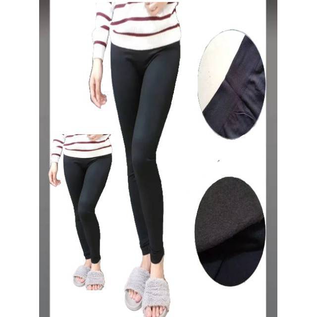 LEGGING POLOS IMPORT HITAM / LEGGING IMPORT MURAH / LEGGING POLOS HITAM