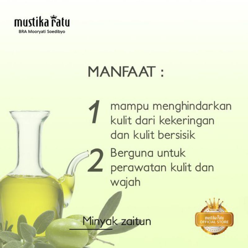 MINYAK ZAITUN MUSTIKA RATU 75 ML - ED 01/2027