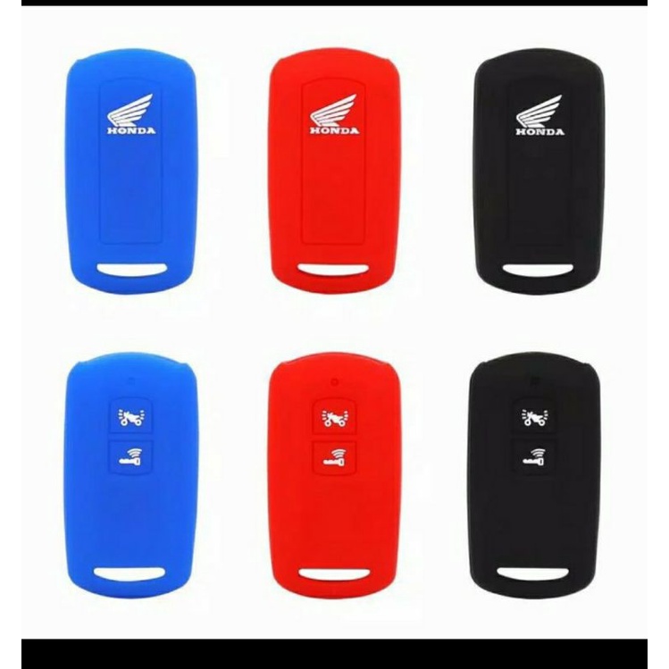 Cover Condom Silicon Remot  New Scoopy  2021 Merah