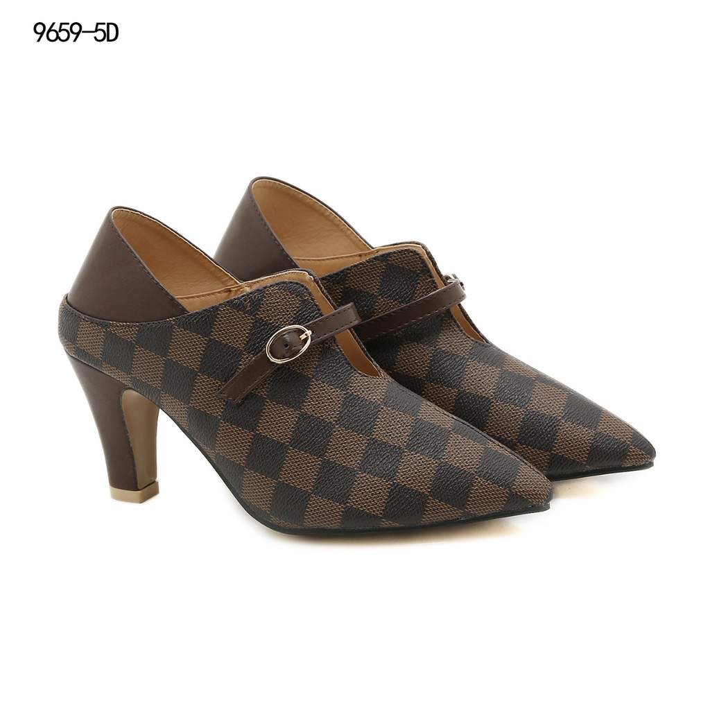 LV Louis Vuitton Heels  #9659-5D