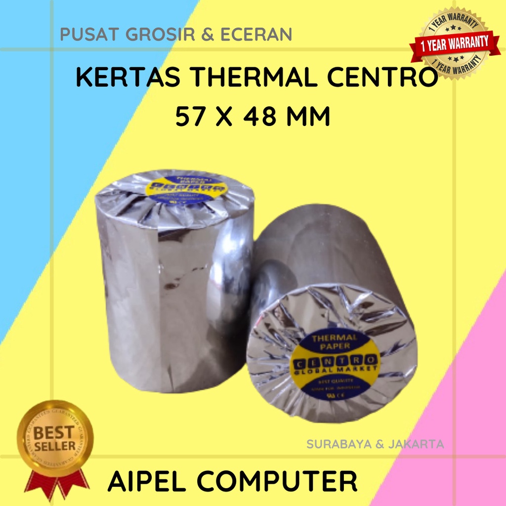 5748C | KERTAS THERMAL CENTROO 57 X 48 MM