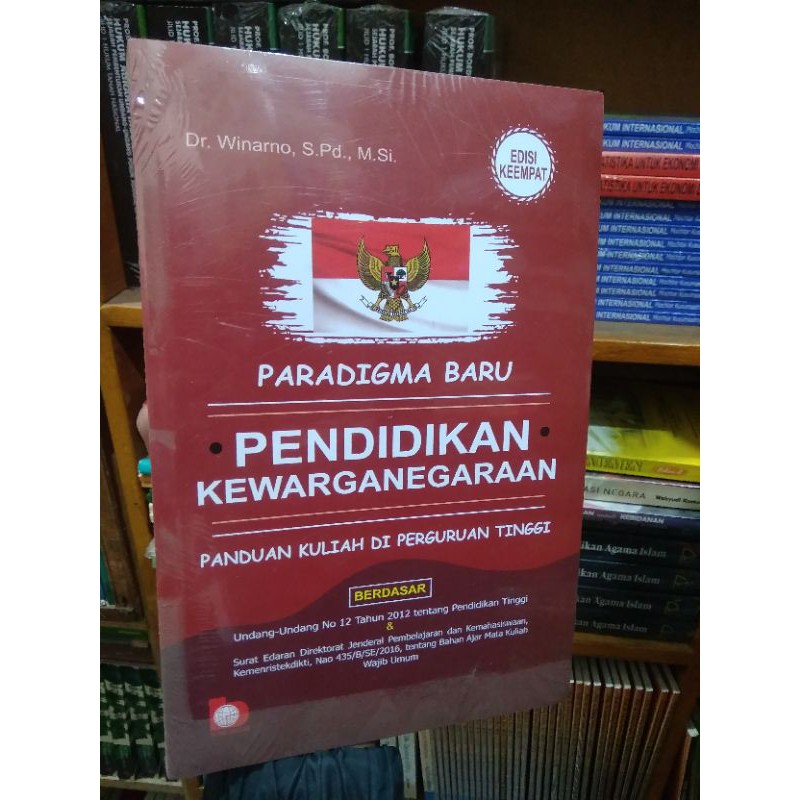 Jual BUKU PARADIGMA BARU PENDIDIKAN KEWARGANEGARAAN PANDUAN KULIAH DI ...