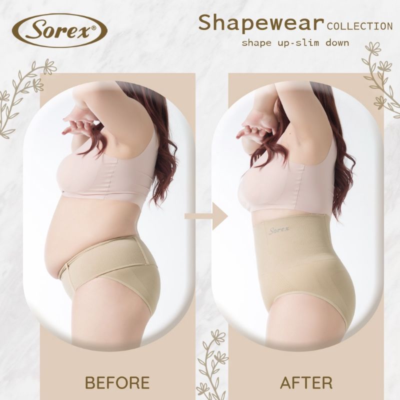 Sorex CC 13193 Celana Corset Pelangsing Shapewear Collection Extrasize Jumbo Setara Ukuran EL-EQL