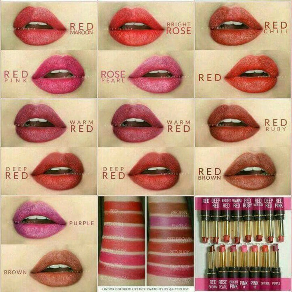 ❤ MEMEY ❤ LINDOR Colorfix Lipstick | Matte Tahan Lama