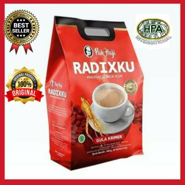 

Kopi Radix HPA Pak Haji Radixku HPA Internasional