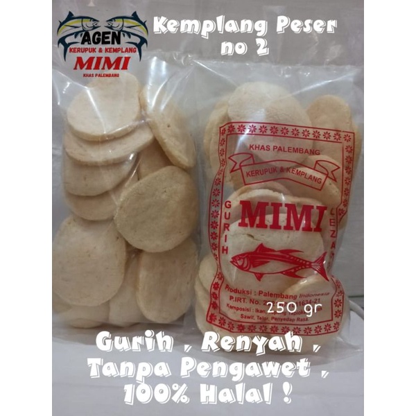 

KEMPLANG PESER AL (KUALITAS NO 2) IKAN TENGGIRI KHAS PALEMBANG 250GR