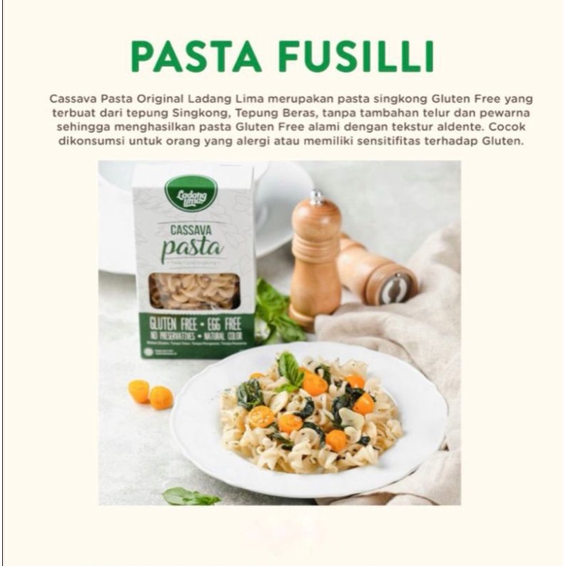 

cassava pasta ladang lima