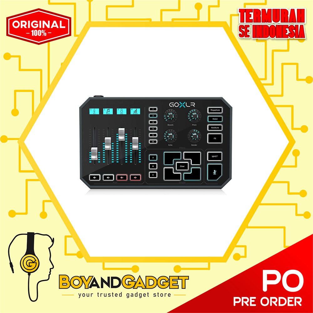 TC-Helicon Vocal Effects Processor (GOXLR) - Ori & Termurah
