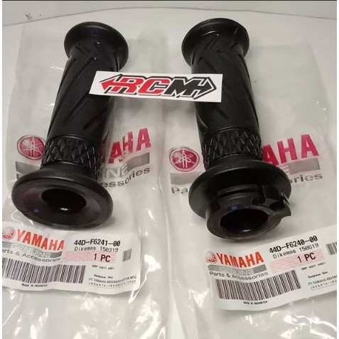 44D-F6240-00 44D-F6241-00 HANFAT HANDPAD HANDGRIP XEON MIO J MIO GT DLL ORI YAMAHA SUDAH SEPASANG