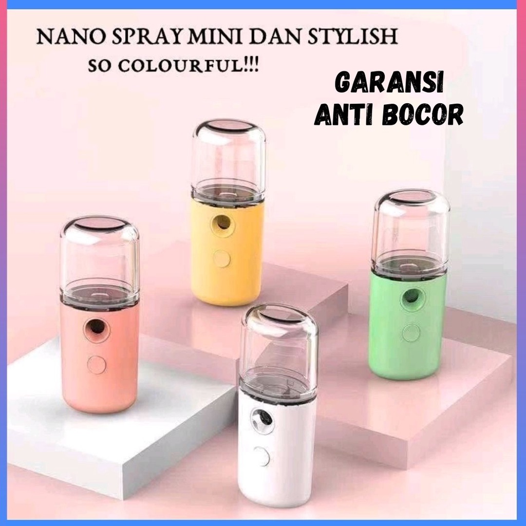 Nano Spray Portable Mini USB Sprayer Pelembab Wajah Perawatan Wajah