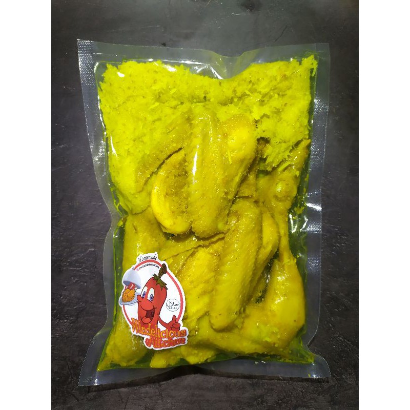 AYAM PEJANTAN UNGKEP KUNING LENGKUAS 1 EKOR POTONG 4 / SERUNDENG / LAOS