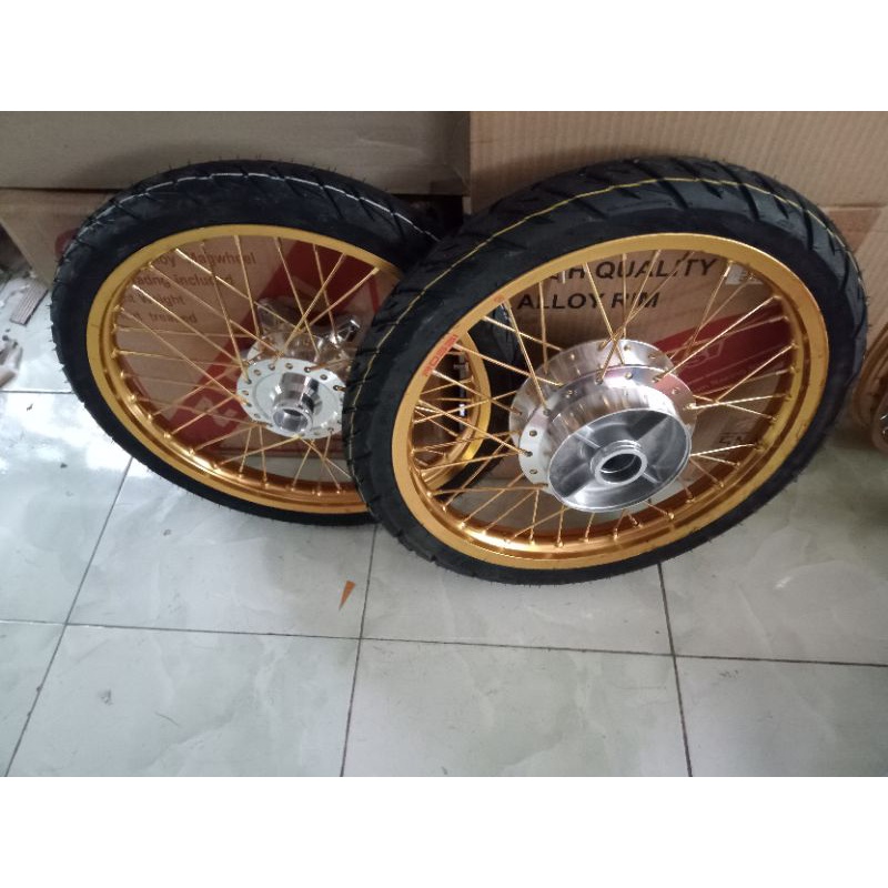 velg jari jari cbr 150 r/cb 150 r new ring 17 x160/140 plus ban