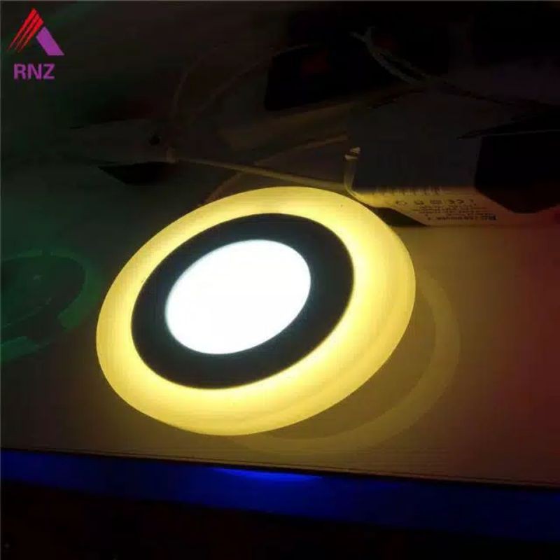 DOWNLIGHT LED PANEL 2 WARNA 6+3 WATT READY BULAT