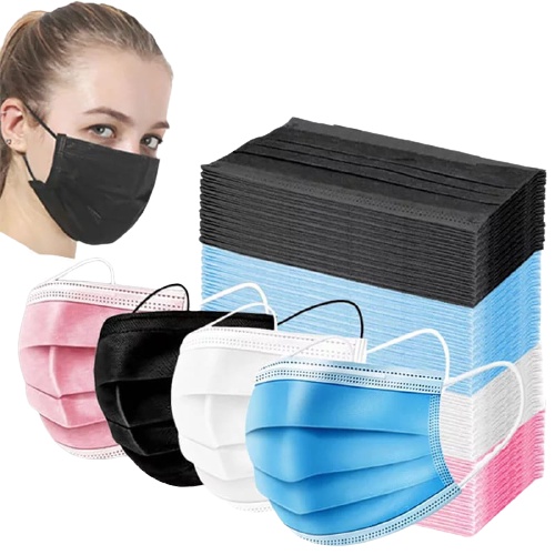 MASKER HIJAB / NONHIJAB MASKER 3PLY DISPOSABLE FACE MASK Masker Headloop ALADDIN88