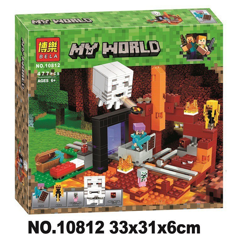 brick bela 10812 minecraft the nether portal