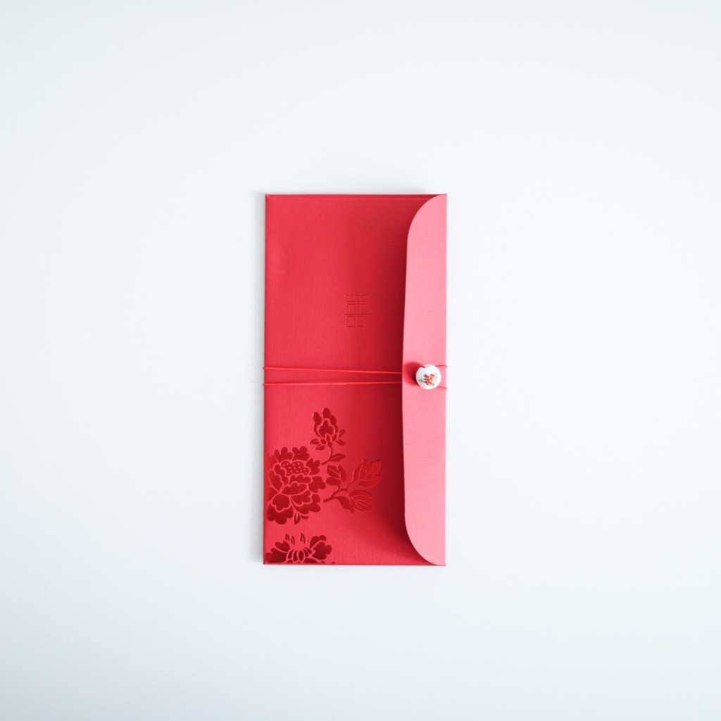 

Angpao merah xuang xi amplop uang pernikahan nikah double happiness