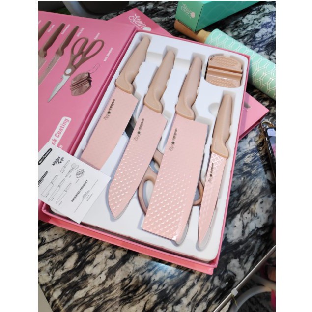 Set Pisau Dapur Steincookware DEBM Shopee Indonesia Set Pisau Dapur Steincookware DEBM Shopee Indonesia