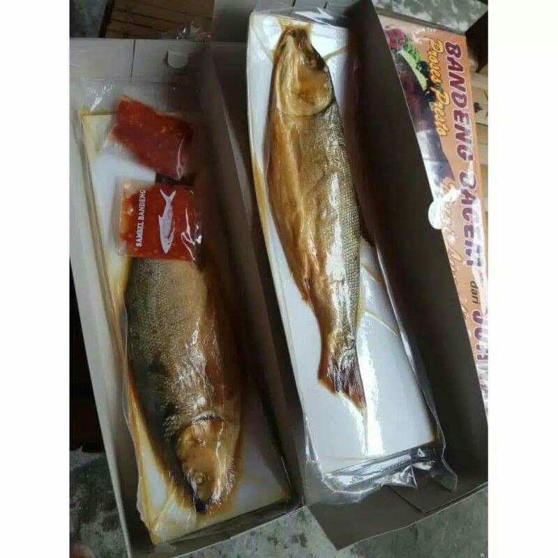 

Bandeng bacem 1 box isi 2 manis asin