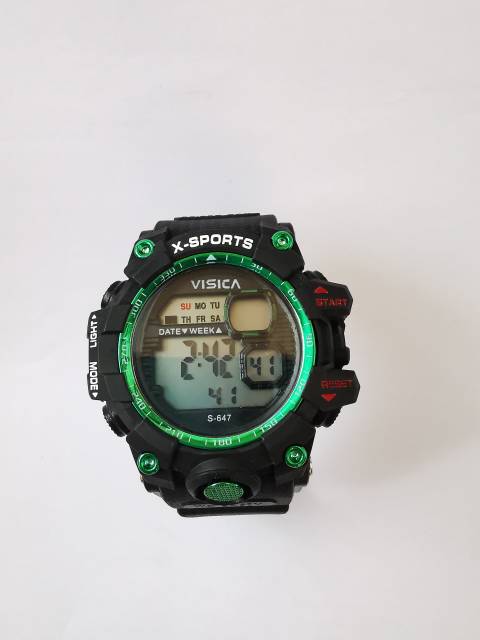 Jam tangan digital Sporty Anak Remaja water Resist Visica 647