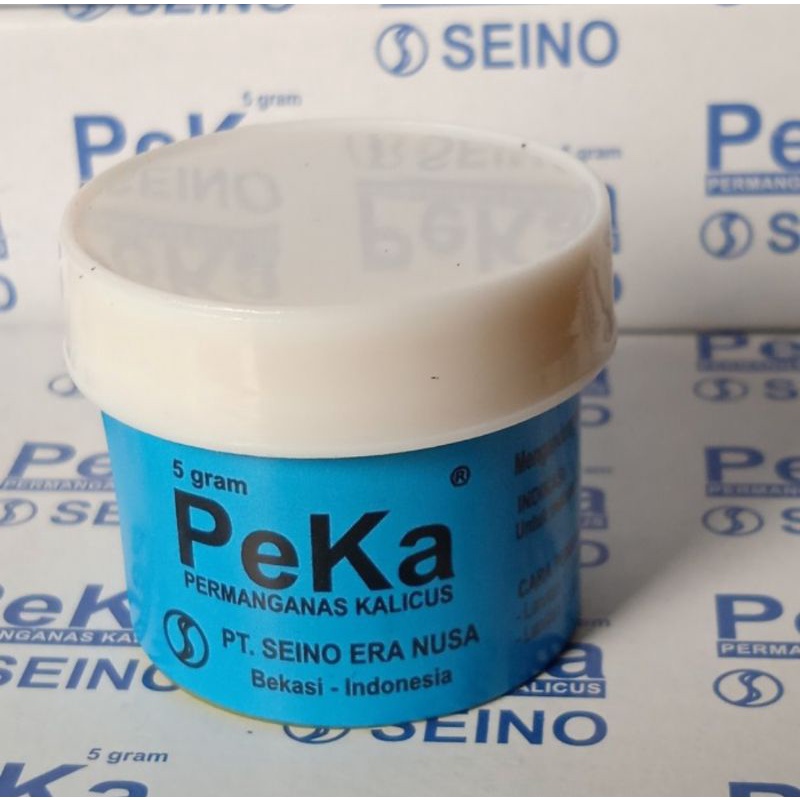 Peka 5 gr Seino / Serbuk PK Peka Obat Kulit Permanganas Kalicus