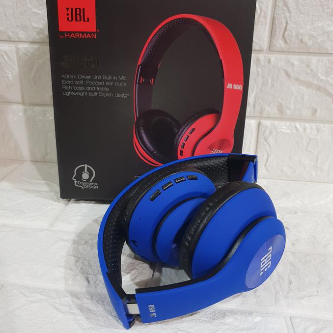 Aksesoris HP- JBL JB660 ORIGINAL WIRELESS HEADSET BLUETOOTH EARPHONE HANDSFREE