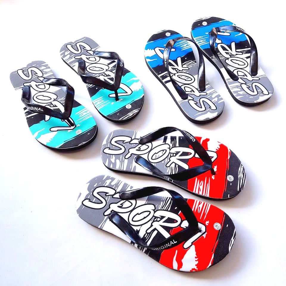 Flip-Flop Sandal Pria Dewasa SPORT Terbaru