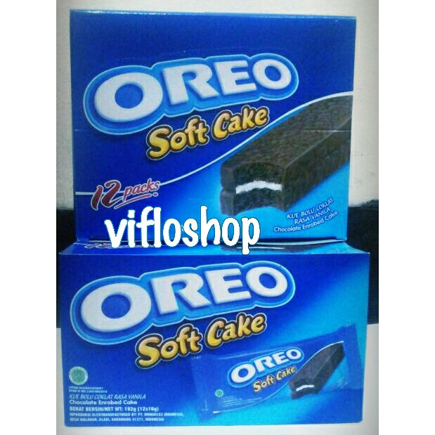 

[EKSKLUSIF] Oreo Bolu / Oreo Soft Cake kemasan Box (12 x 16 gram)