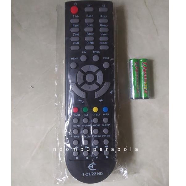 [PRODUK BWQO8] Remot utk Tanaka T22 HD Jurassic, T21 HD New Samurai, T21 HD New Sakura, + Bonus Batr