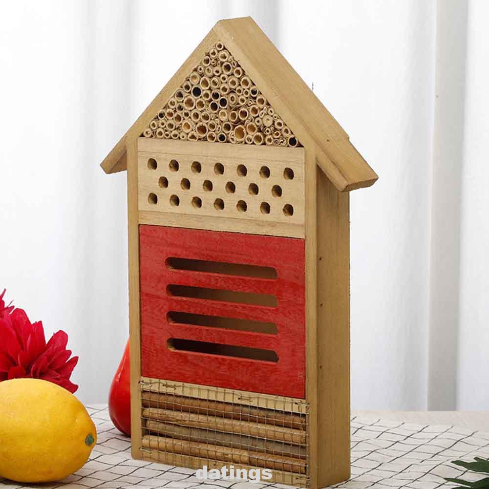 wooden toy house garden