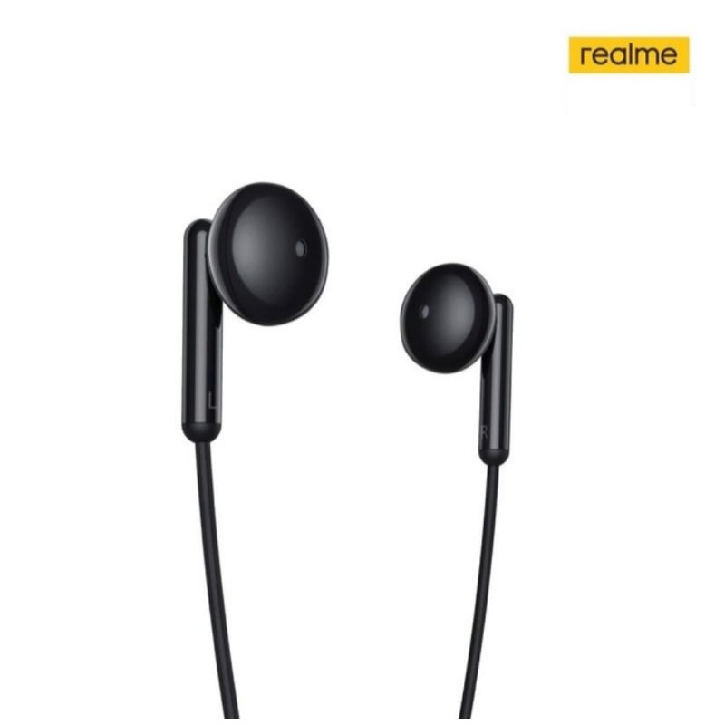 Headset Handfree Realme Buds Classic Original Rma-2001 Headset Realme Ma-2001  Realme Buds Classic Ma20 &amp; Realme R112/R113/R50 - With Mic Realme Earphone