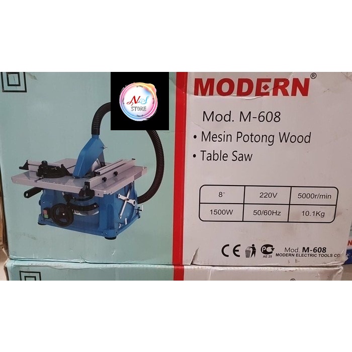 Mesin  Mitter Saw Table Saw MODERN M 608 / Table Saw M608 Mesin Potong