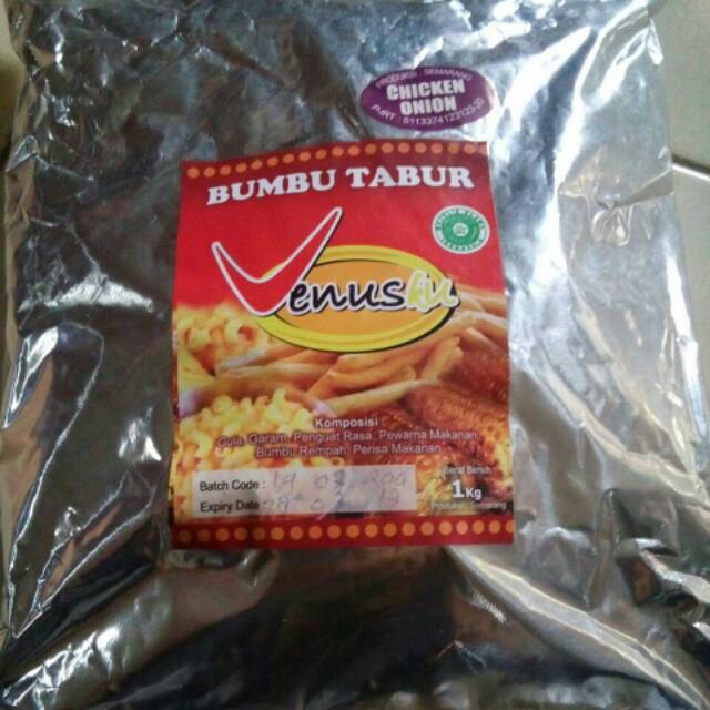 

Bumbu Tabur keripik rasa AYAM BAWANG (1kg)