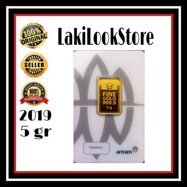 Emas LM Antam Logam Mulia 5 gr gram