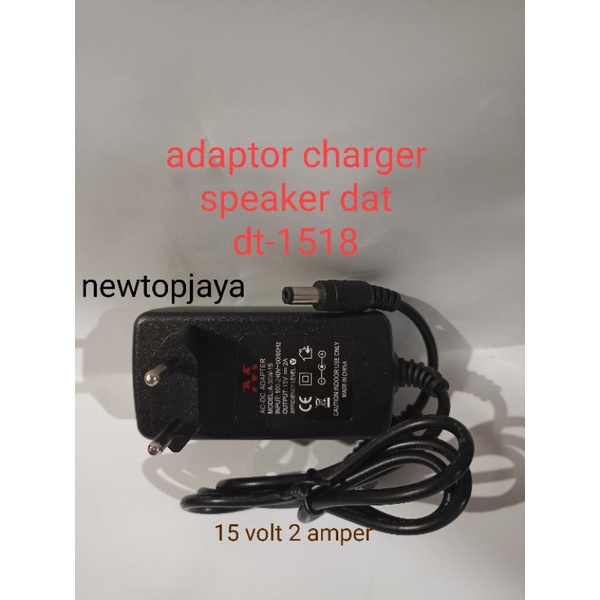 adaptor charger cas speaker dat dt 1518