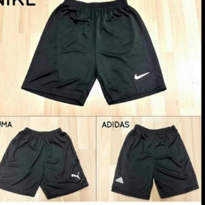 Jajanan THR.. CELANA NIKE BOLA FUTSAL-CELANA NIKE PENDEK HITAM POLOS