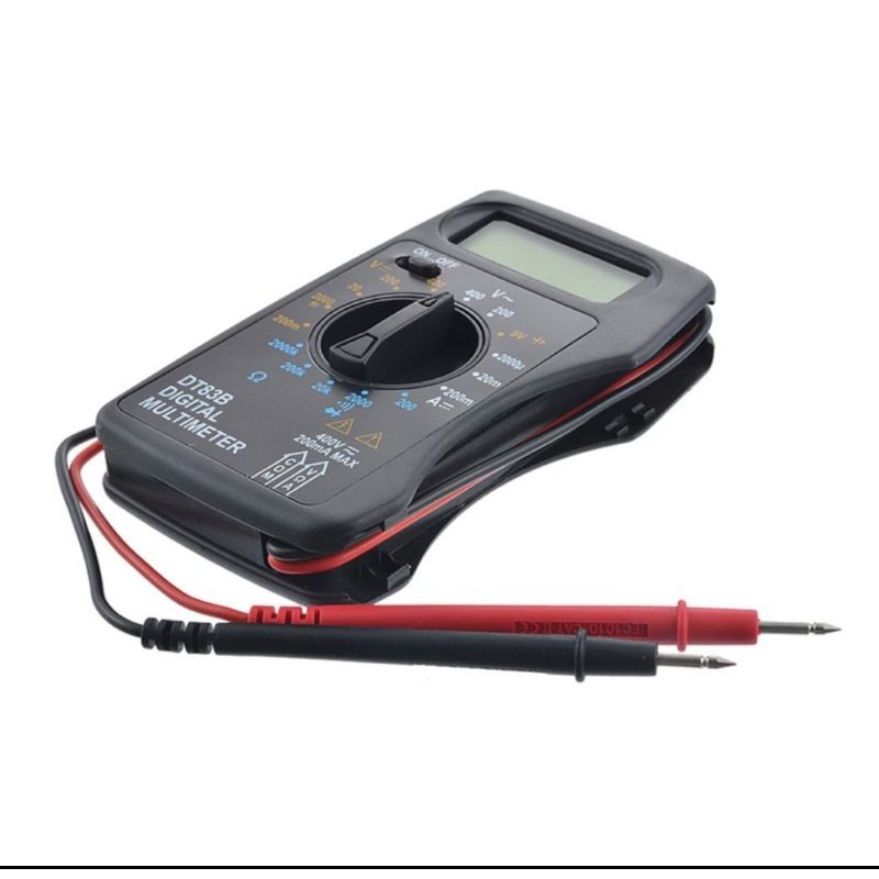 Multimeter Digital AC DC Voltage Tester DT83B Pocket Size DT 83B