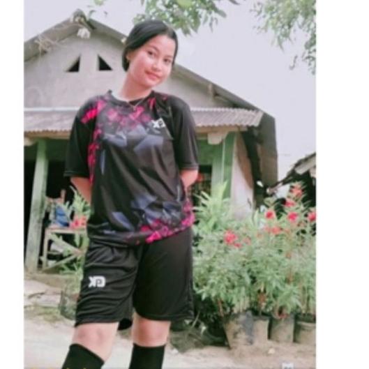 ♦ Kaos dan setelan baju bulutangkis wanita baju badminton cewek baju volly cewek baju olahraga atasa